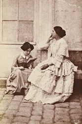 Women in a Courtyard